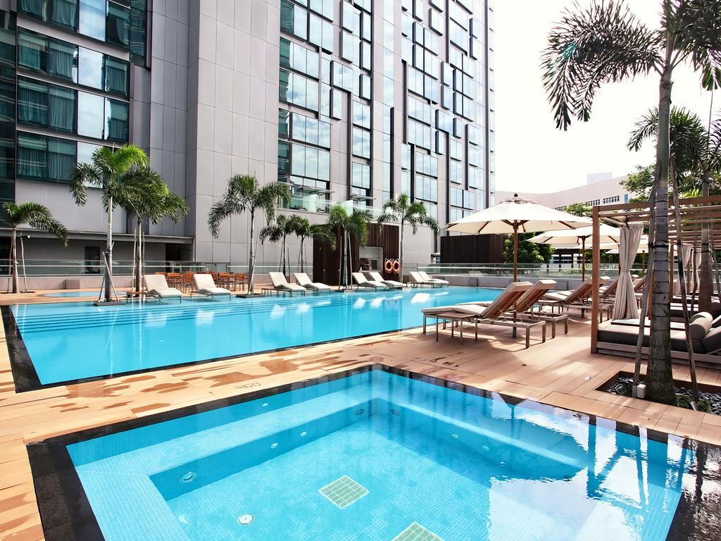 Oasia Hotel Novena, Singapore By Far East Hospitality Exterior foto